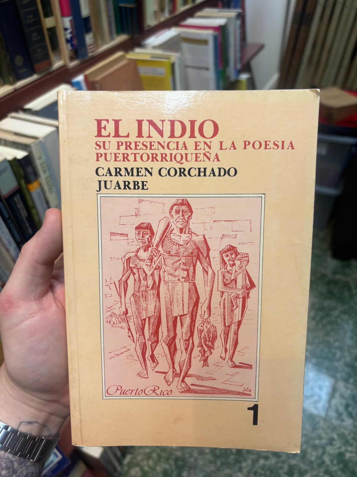 El indio: Su presencia en la poesía puertorriqueña - Carmen Corchado Juarbe