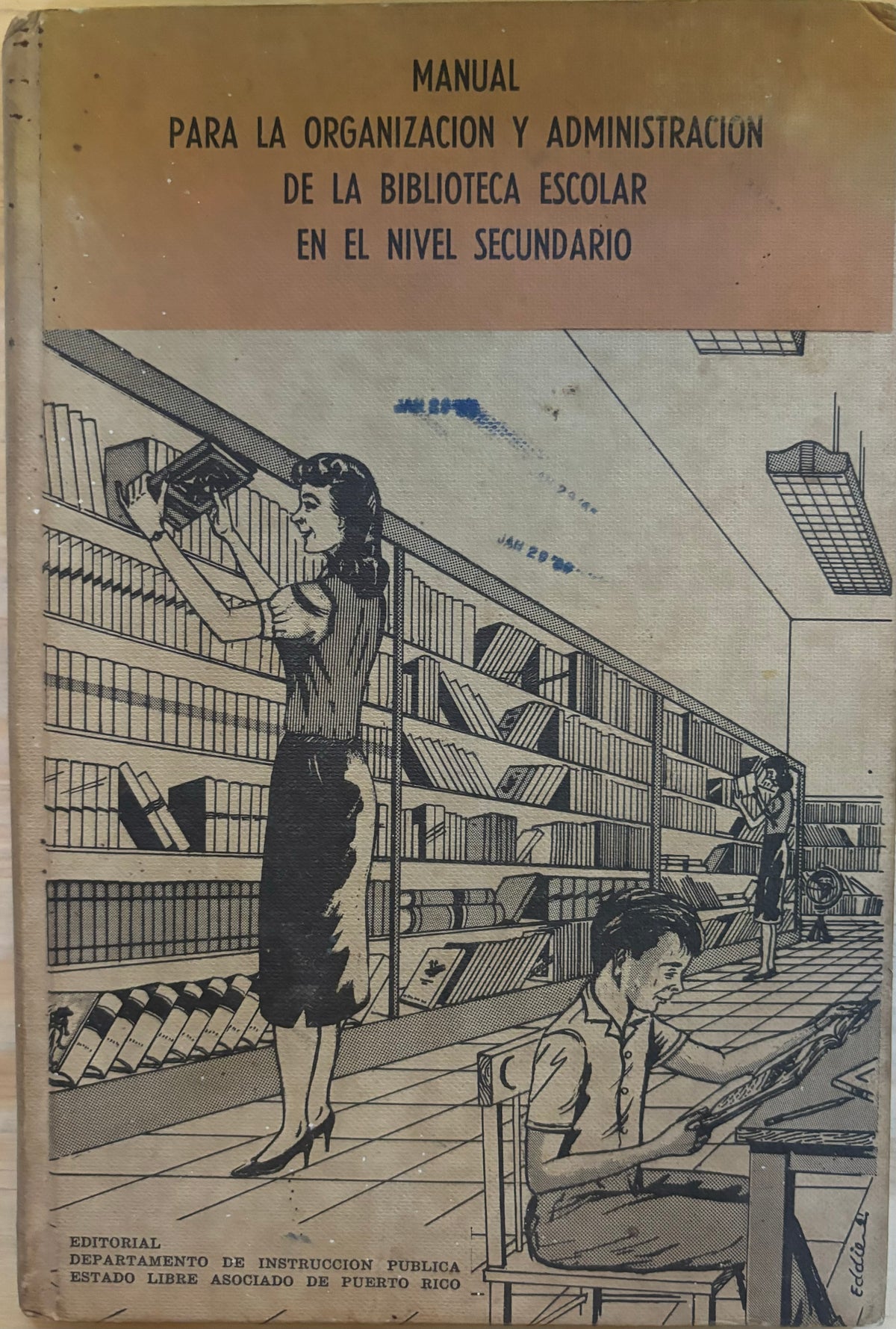 Manual para la organización y administración de la biblioteca escolar en el nivel secundario