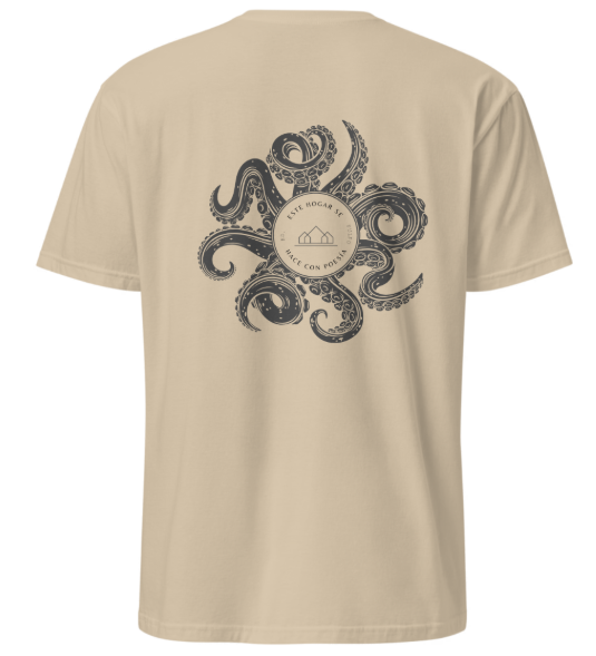 Camisa ESTE HOGAR SE HACE CON POESÍA