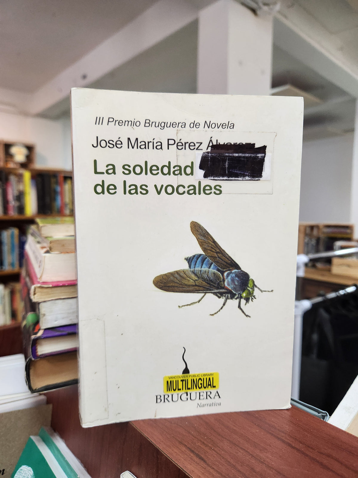 La soledad de las vocales - José María Pérez Álvarez