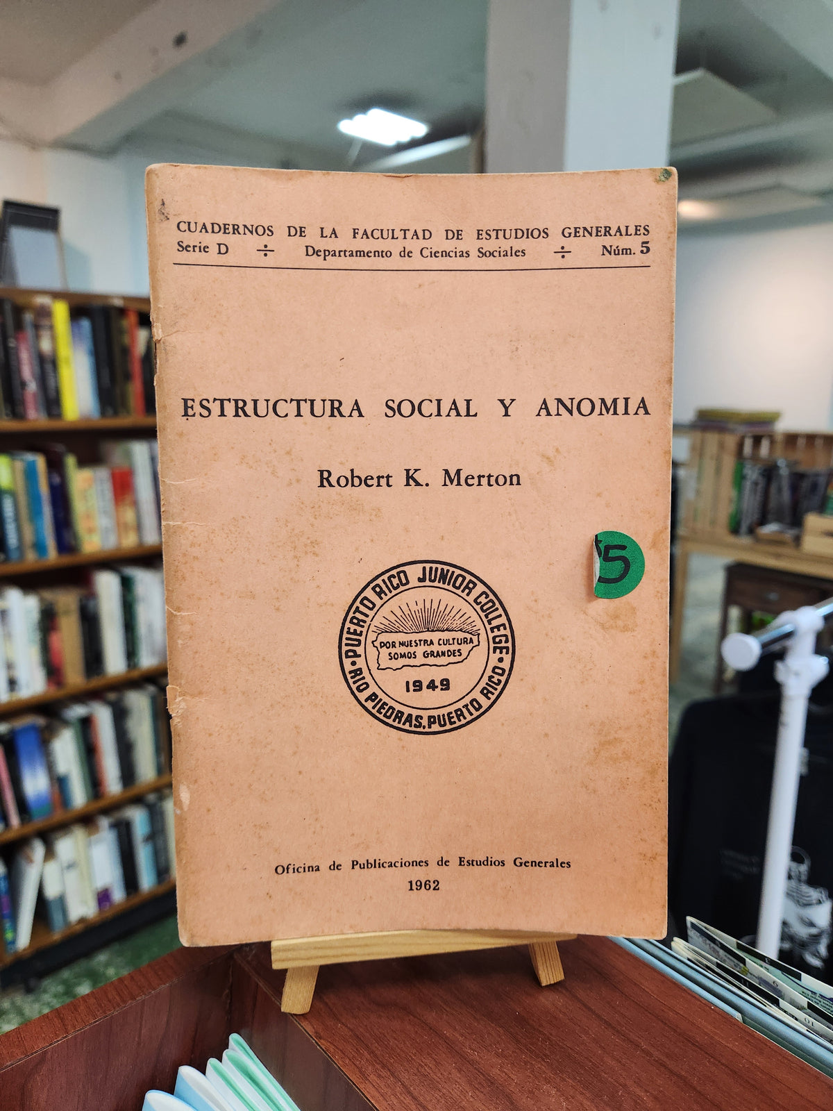 Estructura social y anomia - Robert K. Merton