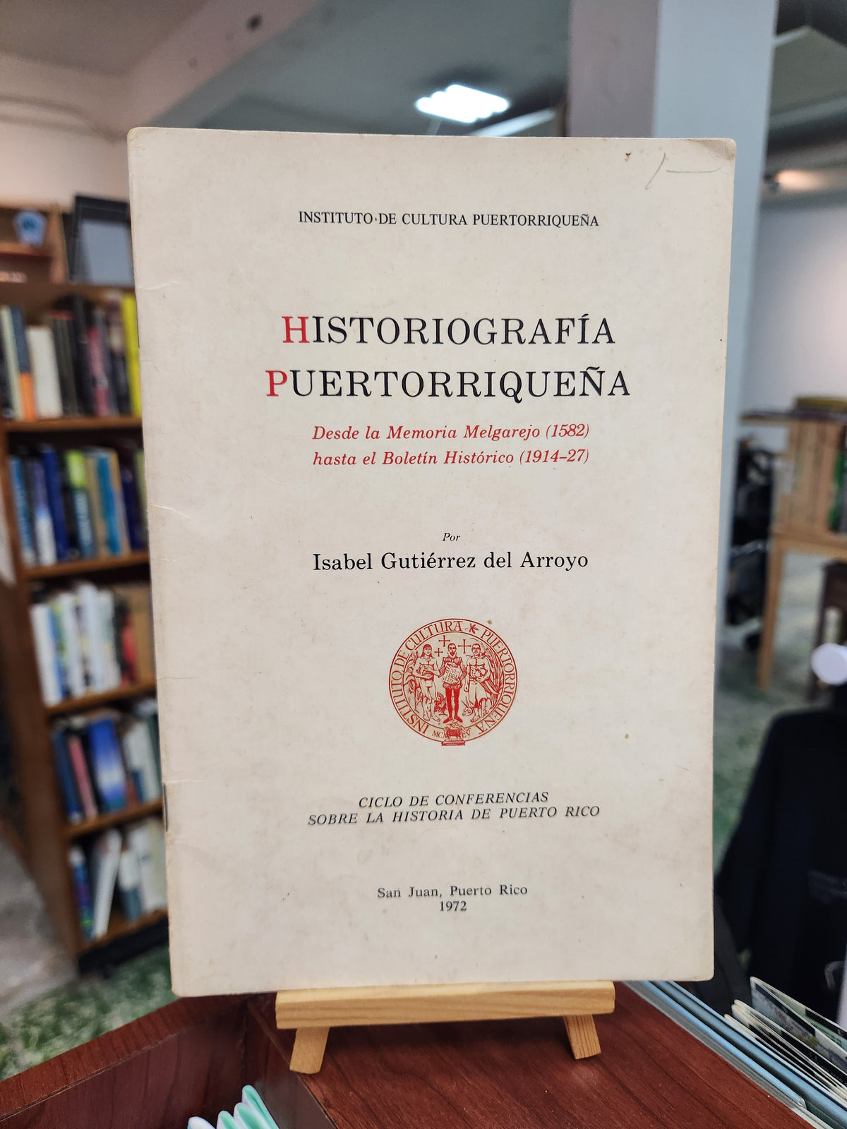 Historiografía puertorriqueña - Isabel Gutiérrez del Arroyo