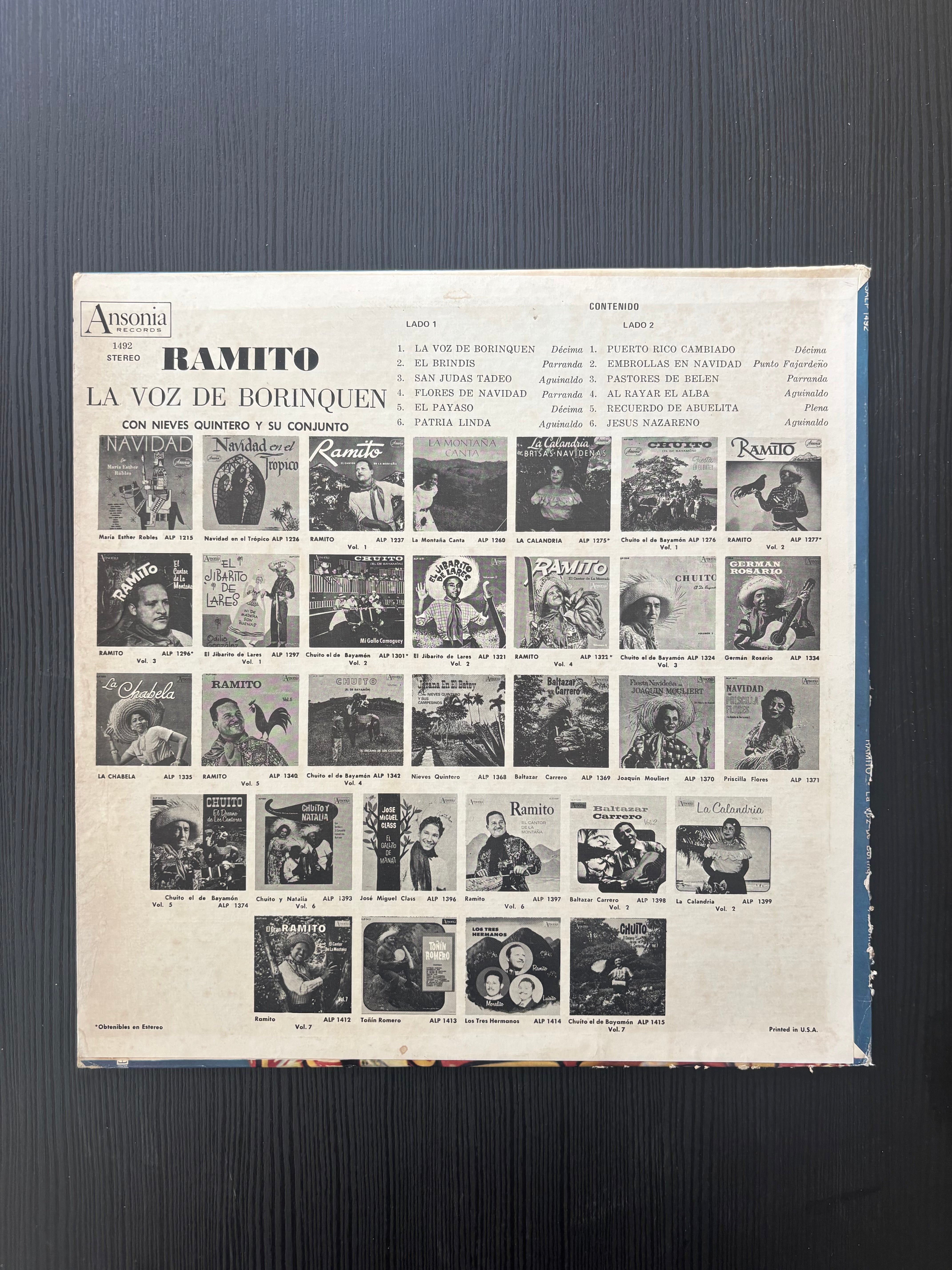 La voz de Borinquen - Ramito