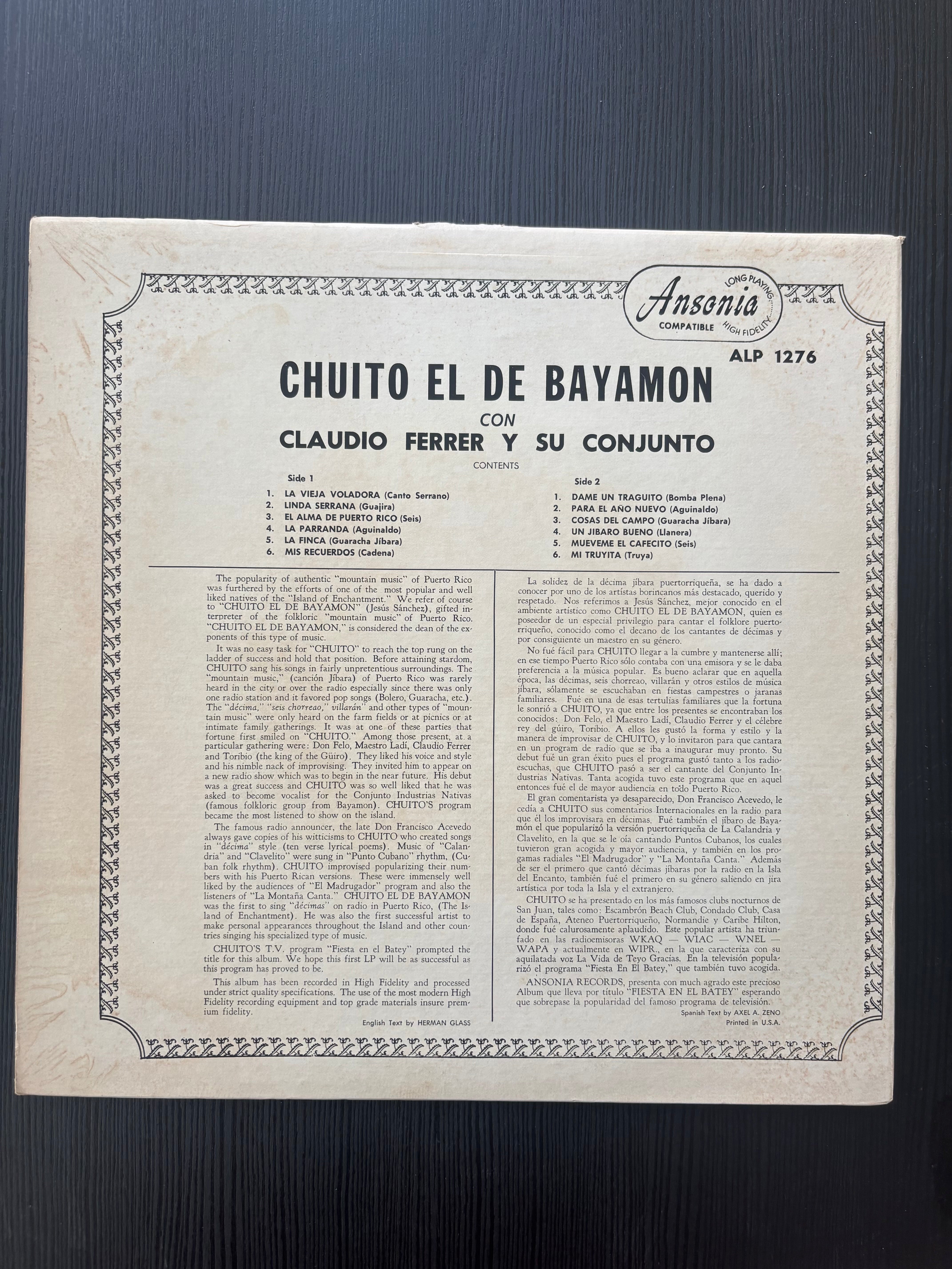 Fiesta en el Batey - Chuito (El de Bayamón)