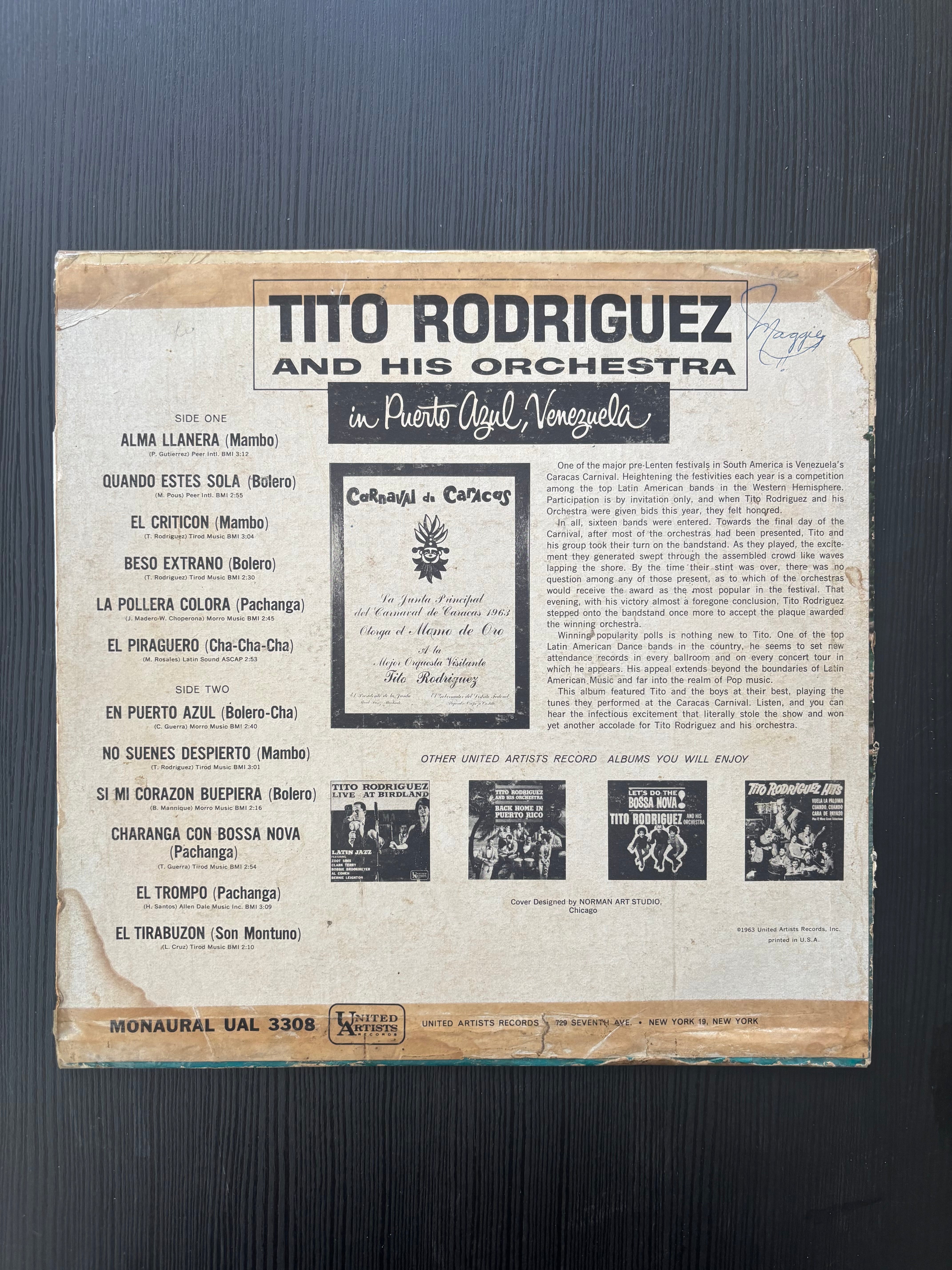 In Puerto Azul, Venezuela - Tito Rodríguez and his Orchestra