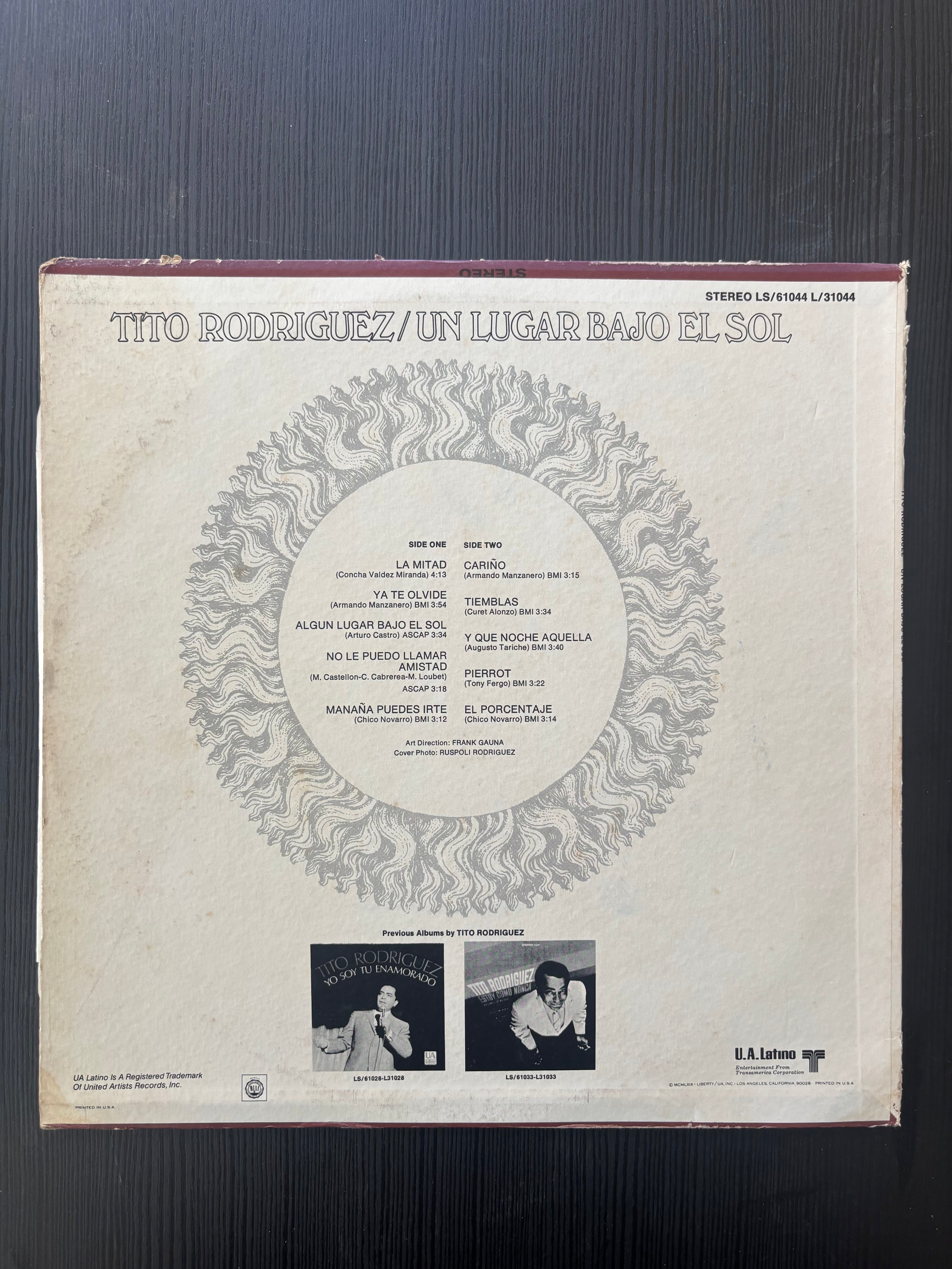 Un lugar bajo el sol - Tito Rodríguez