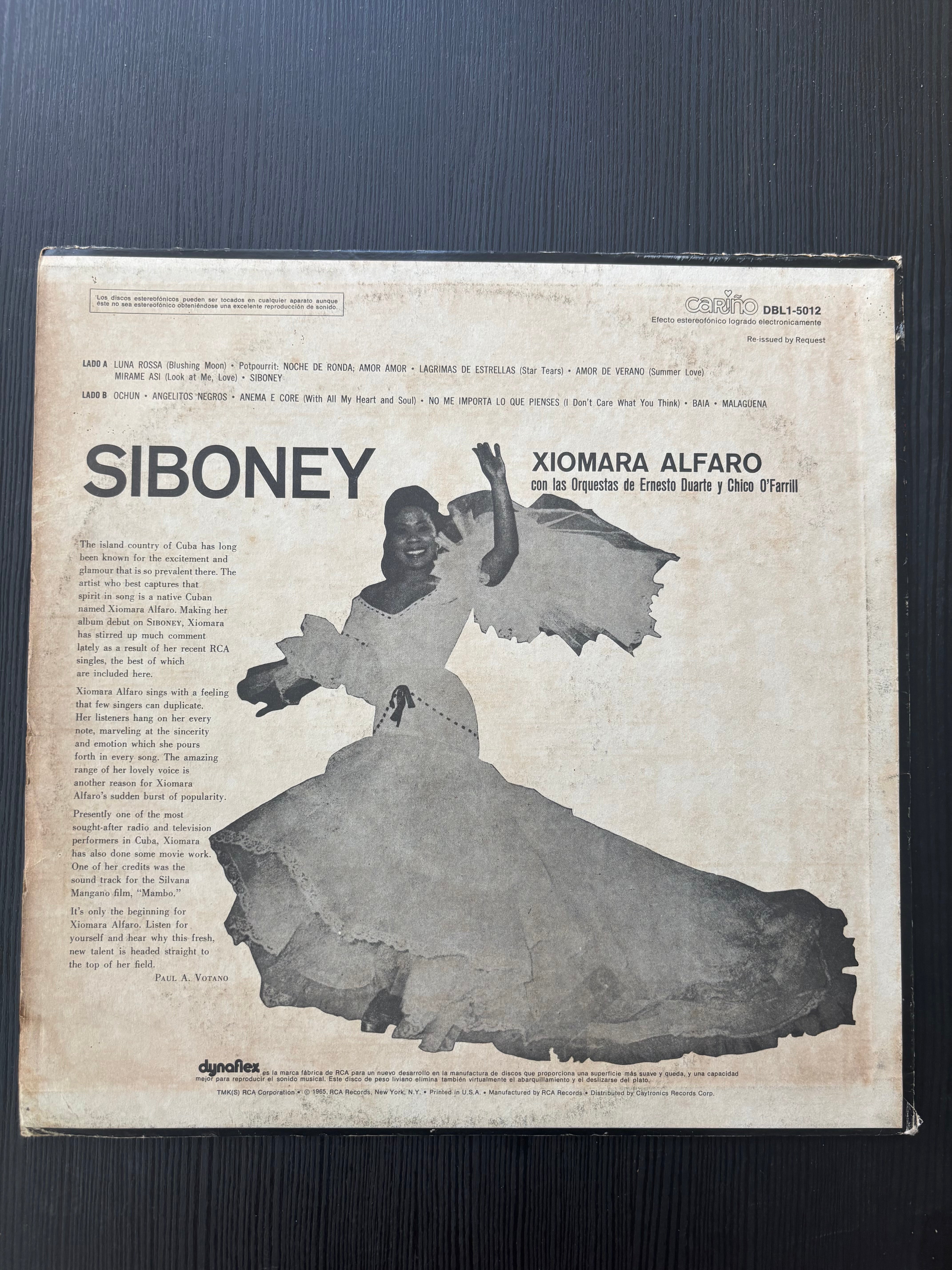 Siboney - Xiomara Alfaro