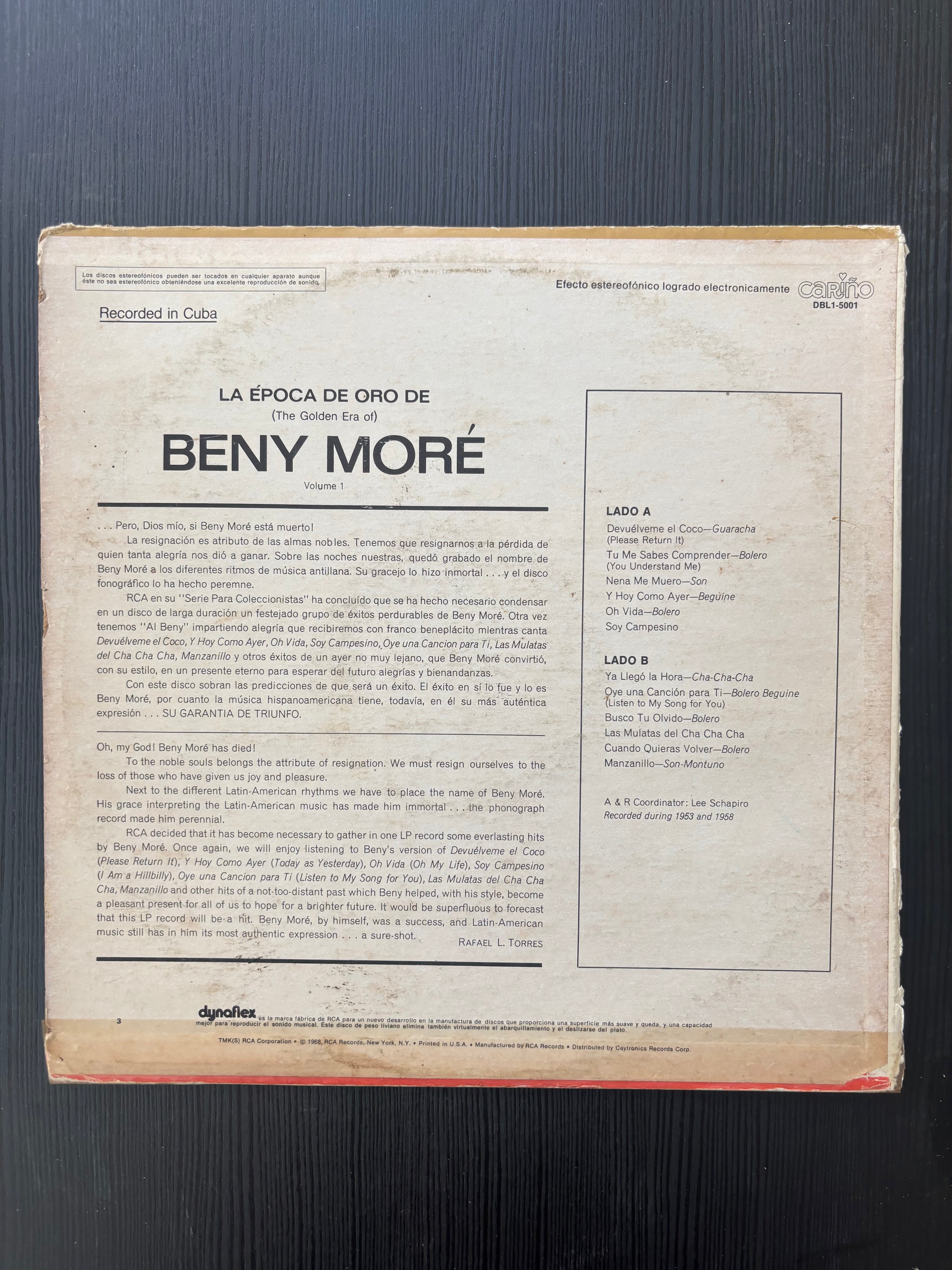 La época de oro - Beny Moré