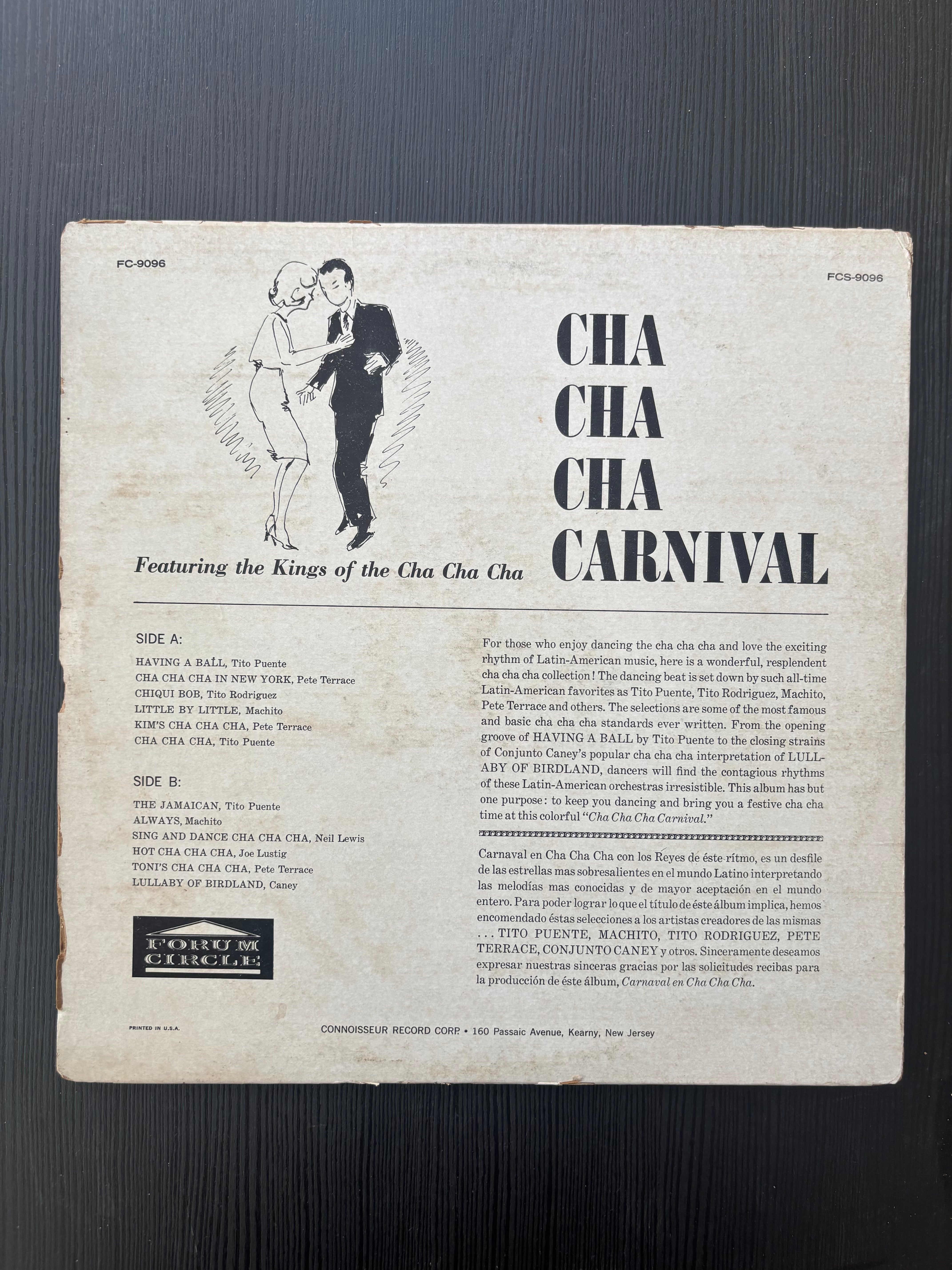 Cha Cha Cha Carnival - Tito Puente, Tito Rodríguez, Caney, Machito, Pete Terrace and others