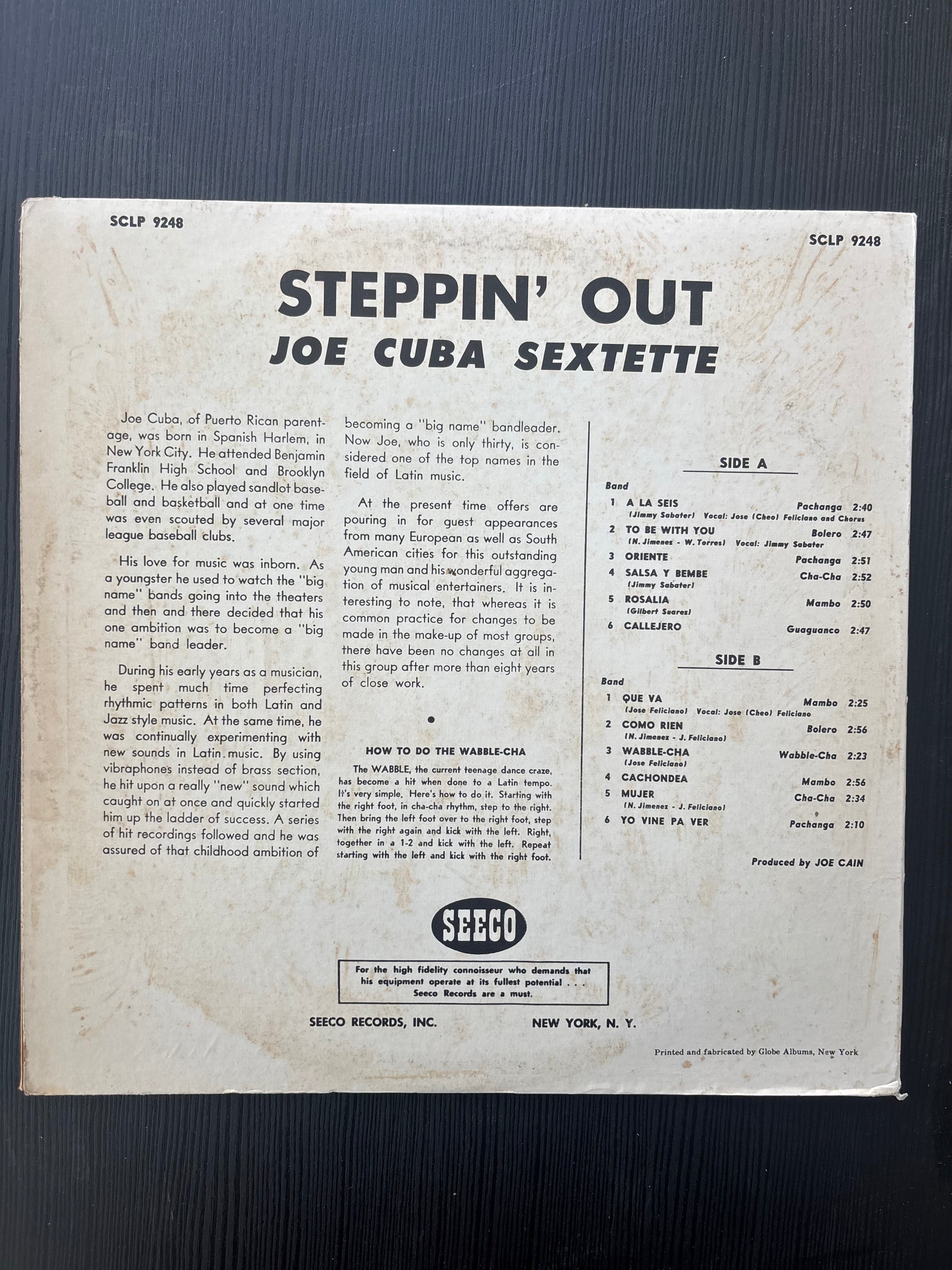 Steppin' out - Joe Cuba Sextette